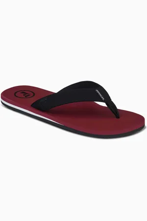 FoamLife Red Mens Traa Flip Flops AU 10 (EU 44)