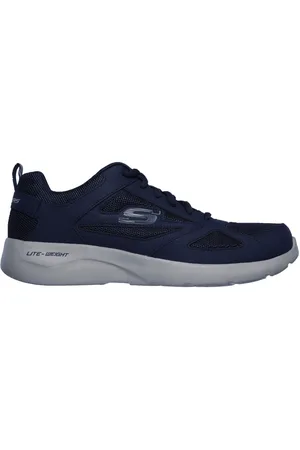 Skechers Blue Dynamight 2.0 Lace Up Memory Foam Trainers AU 10 (EU 45)
