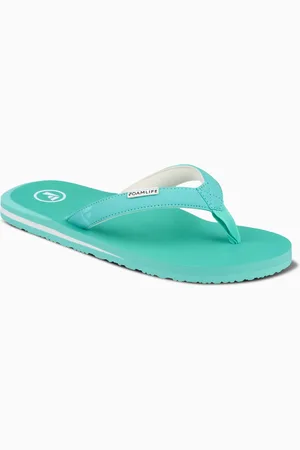 FoamLife Green Womens Lixi Flip Flops AU 9 (EU 40)