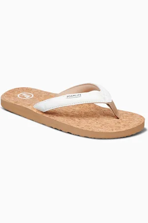 FoamLife Brown Womens Goldie Flip Flops eu37uk4