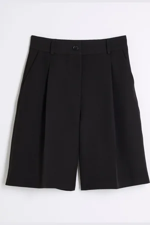 River Island Pleated Bermuda Shorts AU 8