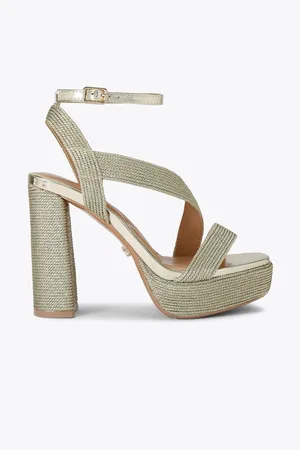 Carvela Gold Gala Platform Sandals AU 7 (EU 38)