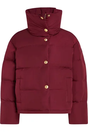 Tommy Hilfiger Red Gold Button Down Jacket M-L