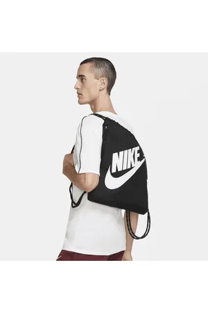 Nike Heritage Drawstring Bag (13L) - - Polyester - 50% Recycled Polyester