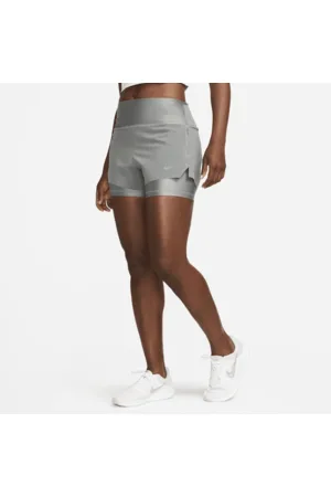 Nike Dri-FIT One Women's Mid-Rise 8cm (approx.) 2-in-1 Shorts. Nike IN
