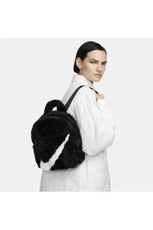 Nike Sportswear Futura 365 Faux Fur Mini Backpack (6L) Black/Black/White