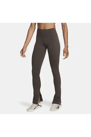 Nike One Women's High-Waisted Full-Length Split-Hem Leggings. Nike AU