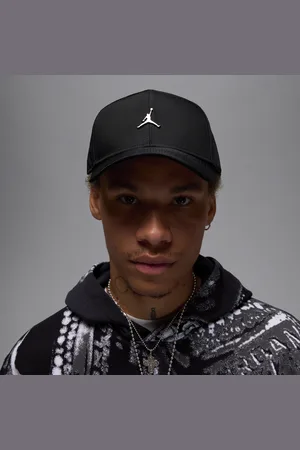 Jordan Nike Rise Structured Metal Jumpman Hat - - Nylon