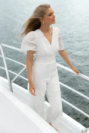 Petal & Pup Posie Broderie Jumpsuit