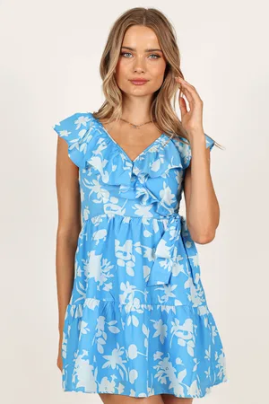 Petal & Pup Mira Ruffle Mini Dress