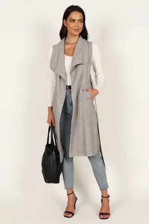 Petal & Pup Josie Wrap Long Vest