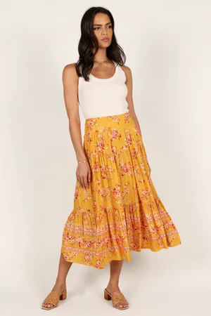 Petal & Pup Spencer Midi Skirt