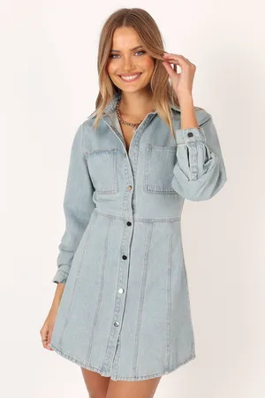 Petal & Pup Britney Long Sleeve Mini Dress