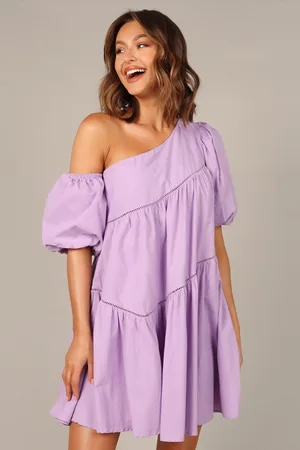 Petal & Pup Lottie Off Shoulder Mini Dress