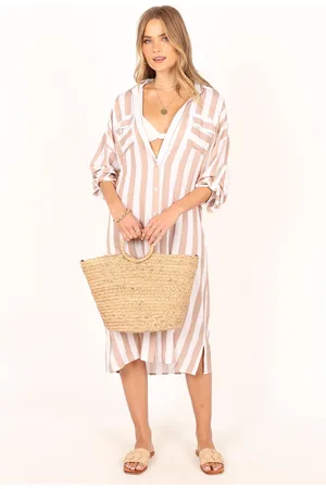 Petal & Pup Flume Long Sleeve Shirt Dress
