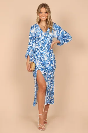 Petal & Pup Lubella Long Sleeve Midi Dress