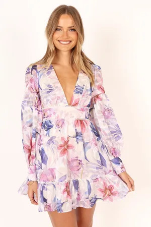Petal & Pup Rume Long Sleeve Mini Dress