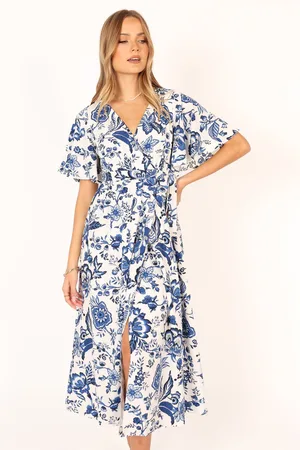 Petal & Pup Kaleen Midi Wrap Dress