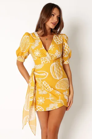 Petal & Pup Silas Wrap Mini Dress