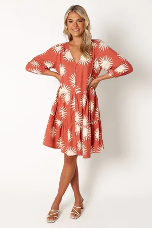 Petal & Pup Bennet Long Sleeve Mini Dress