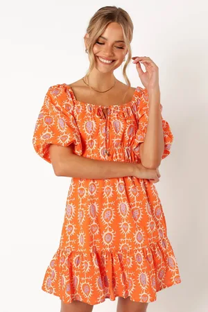 Petal & Pup Carmen Off Shoulder Mini Dress