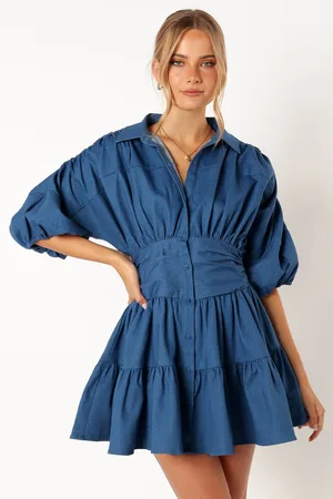 Petal & Pup Francis Long Sleeve Mini Dress