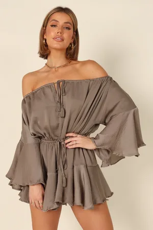 Petal & Pup Roam Off Shoulder Playsuit