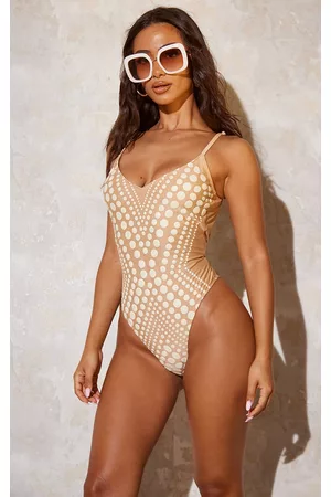 PRETTYLITTLETHING Colour Block Contrast Swimsuit