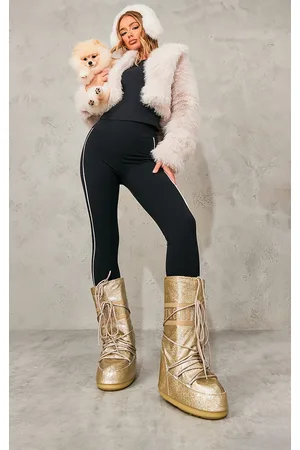 PRETTYLITTLETHING MOON BOOT Icon Glitter