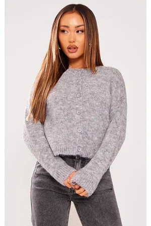 PRETTYLITTLETHING Petite Knitted Cardigan OLD