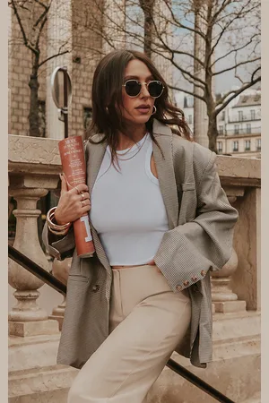 PRETTYLITTLETHING Basic Ribbed Racer Vest