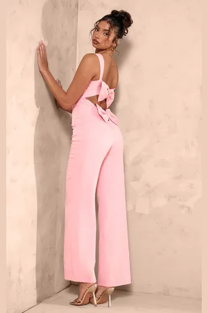 Woven Crop Length Jumpsuit