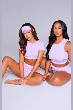 PRETTYLITTLETHING Tape Short Sleeve PJ Top