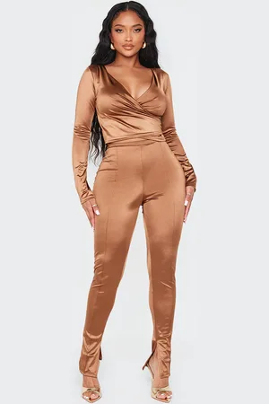 PRETTYLITTLETHING Shape Disco Sculpt Pintuck Leggings
