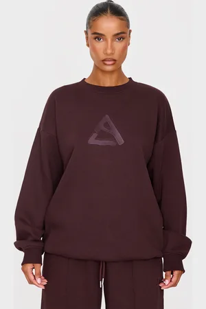 PRETTYLITTLETHING Embroidered Sweatshirt