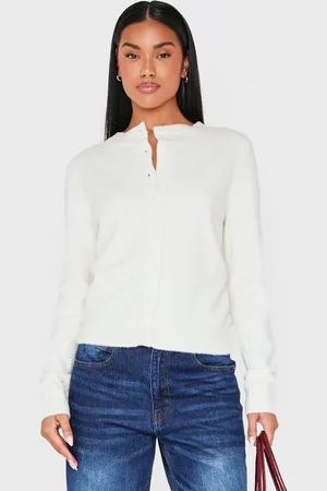 PRETTYLITTLETHING Soft Knit Button Up Cardigan