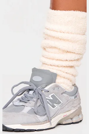 PRETTYLITTLETHING Cosy Knit Rib Leg Warmers