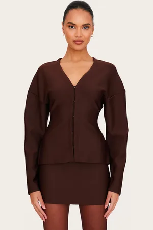 PRETTYLITTLETHING Tailored Hook And Eye Cardigan