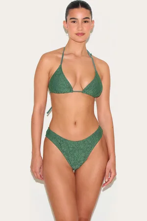 PRETTYLITTLETHING Lace Triangle Bikini Top