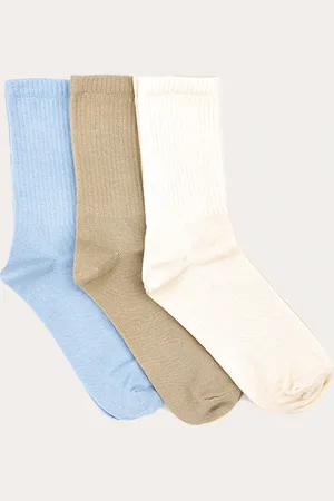 PRETTYLITTLETHING Tonal 3 Pack Ankle Sock