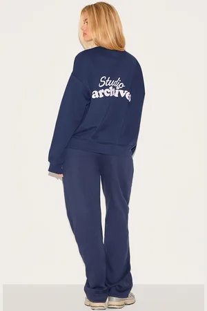 PRETTYLITTLETHING Studio Archives Print Sweatshirt