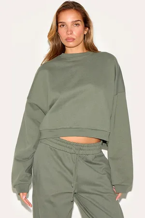 PRETTYLITTLETHING Premium Boxy Sweatshirt
