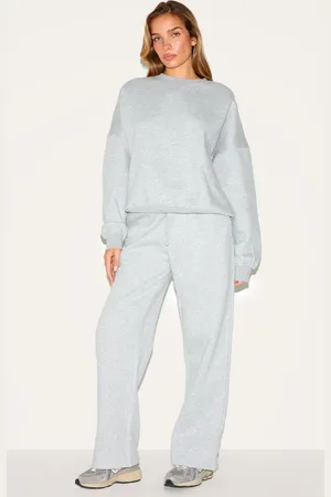 PRETTYLITTLETHING Oversized Sweatshirt Tracksuit Set
