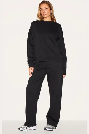PRETTYLITTLETHING Oversized Sweatshirt Tracksuit Set