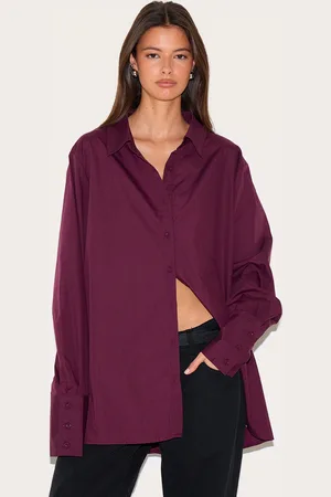 PRETTYLITTLETHING Oversized Cuff Shirt
