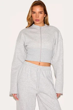PRETTYLITTLETHING Extreme Cinched Waist Sweatshirt