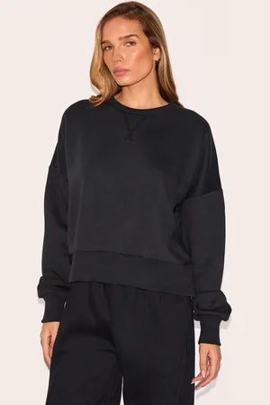PRETTYLITTLETHING Boxy Basic Sweatshirt
