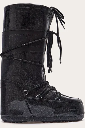 PRETTYLITTLETHING Moon Boot Icon Glitter