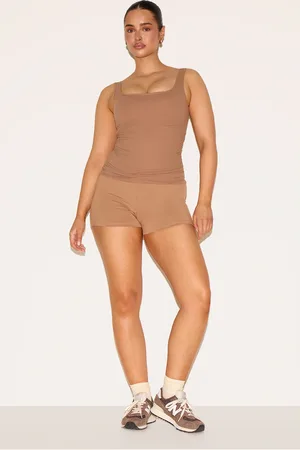 PRETTYLITTLETHING Shape Active Ruched Side High Waisted Biker Shorts