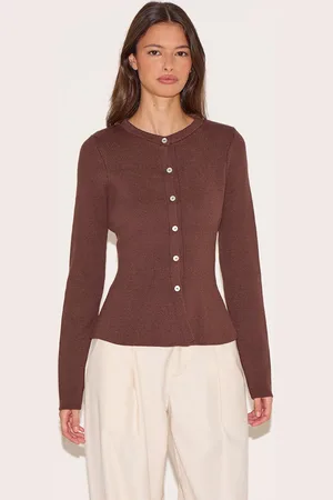 PRETTYLITTLETHING Compact Knit Peplum Cardigan